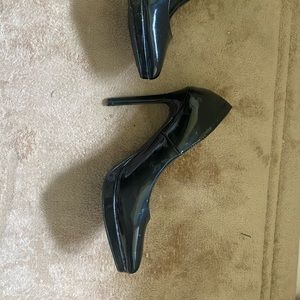 These are a pair of black heels